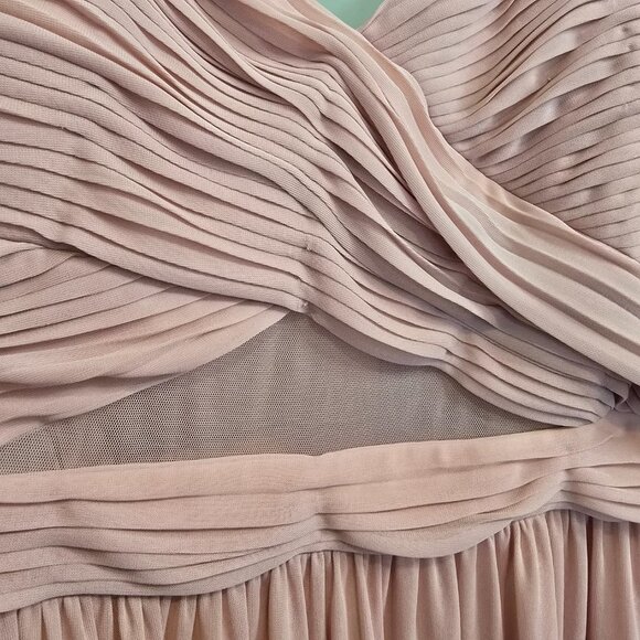 Birdy Gray Elsye Dress Mesh Dusty Rose - Picture 8 of 12